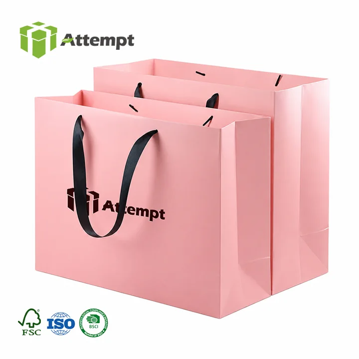 Shopping paper bags
